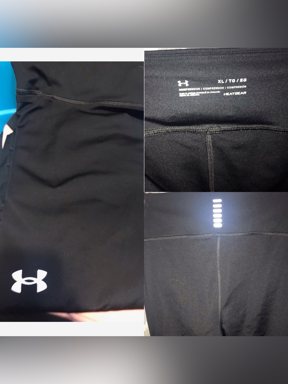 Under Armour Black Compression Leggings